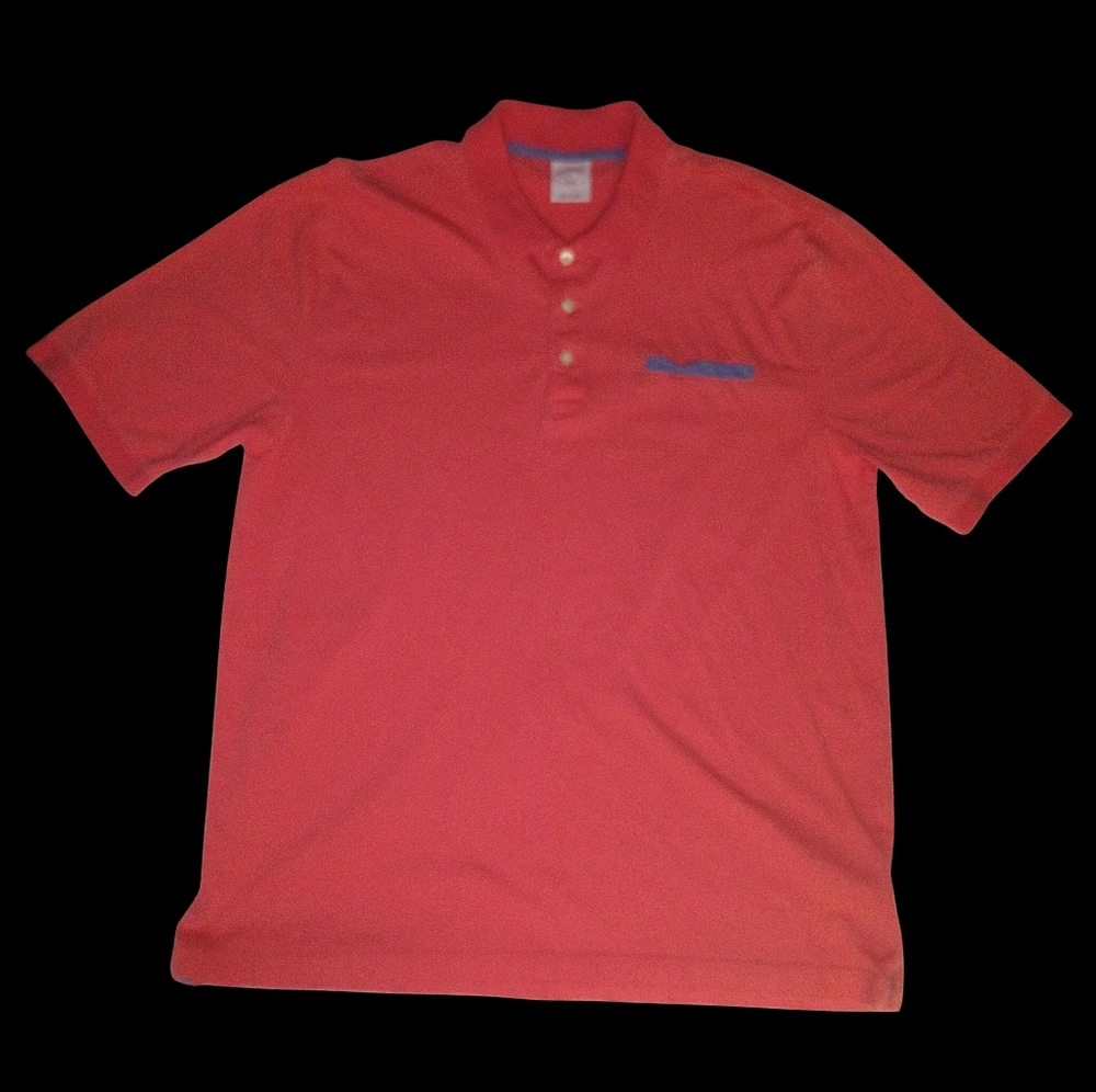 Brooks Brothers Men's Large Short Sleeve Polo T Shirt With Pocket Golf Athletic
